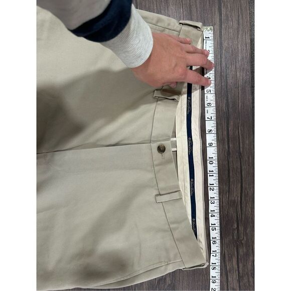 Brooks Brothers 36x32 Khaki Tan Straight leg Professional Pants Men's - Picture 9 of 12
